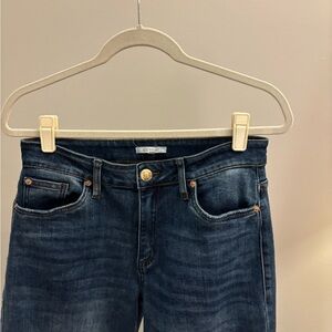 STS Blue Dark Wash Faye High Rise Straight Leg Jeans